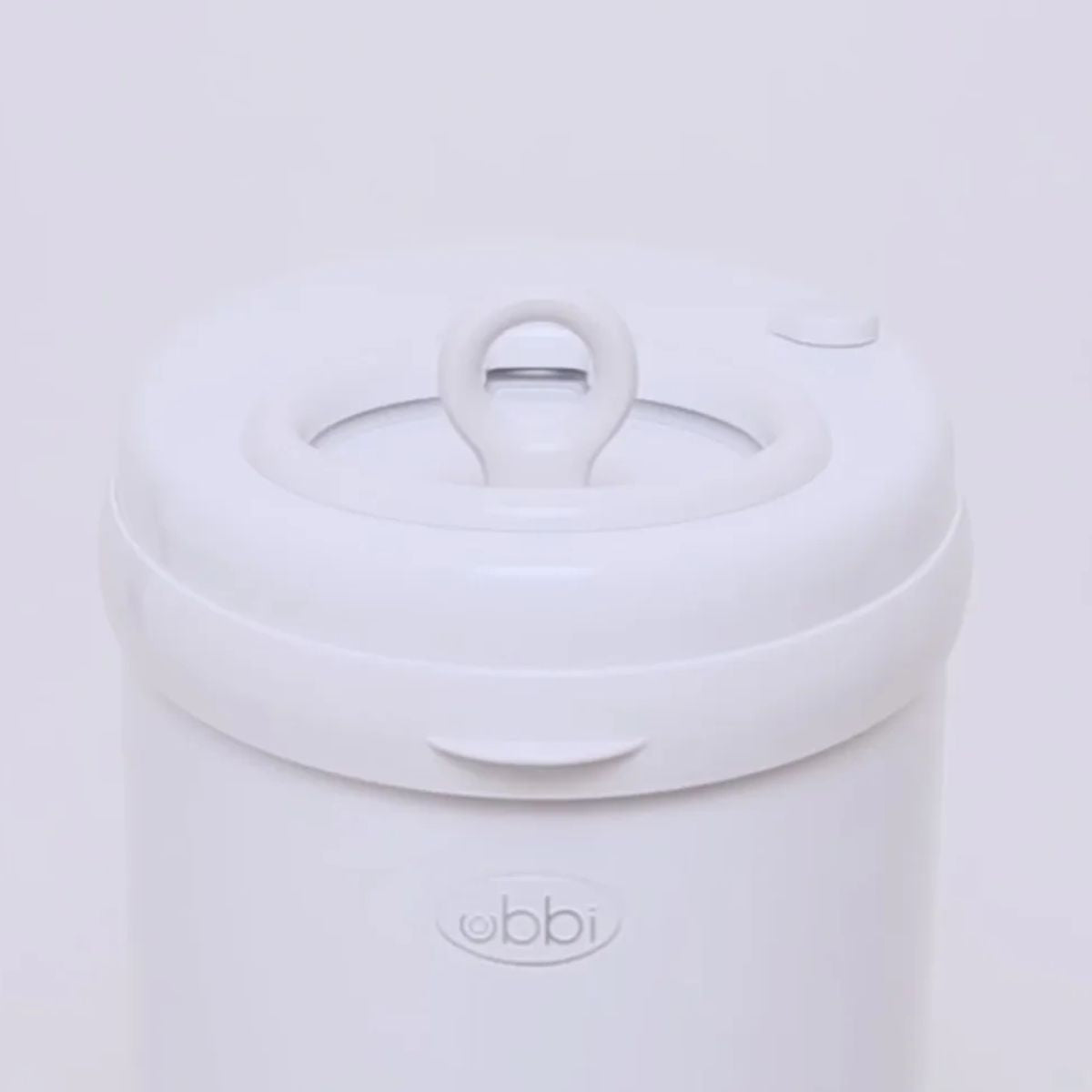 Lixeira Para Fraldas Ubbi em Aço Inoxidável Taupe - Superior Odor Control